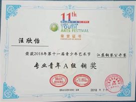 ../汪欣怡/所有获奖证书/2018年第十一届青少年艺术节江苏钢琴公开赛证书.jpg